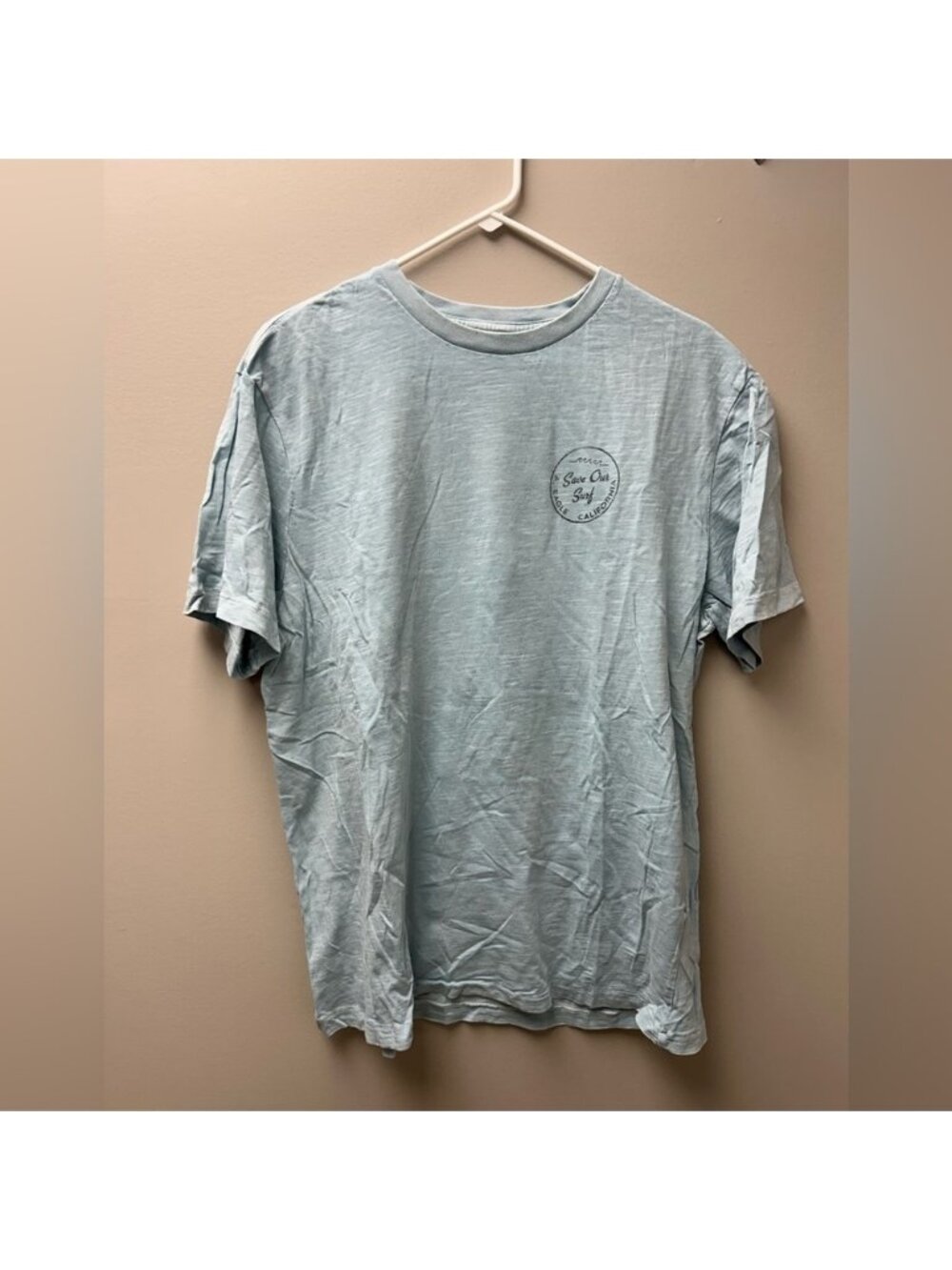 American Eagle x SurfRider Foundation "Save our Surf" Men's T-Shirt Size L